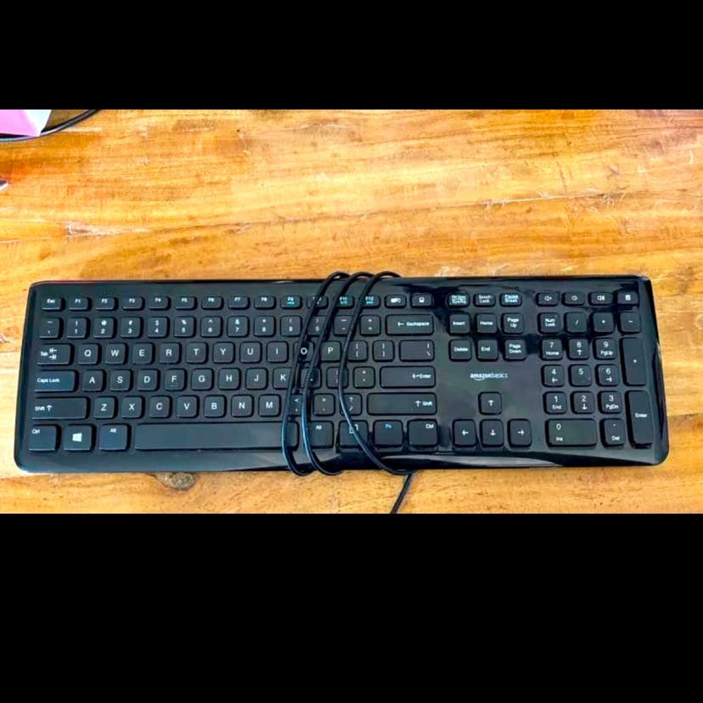 Amazon basics wired keyboard